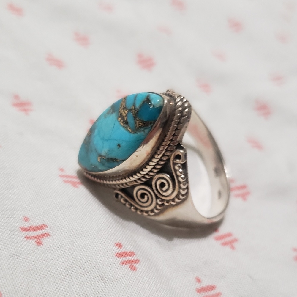 Turquoise Silver Ring